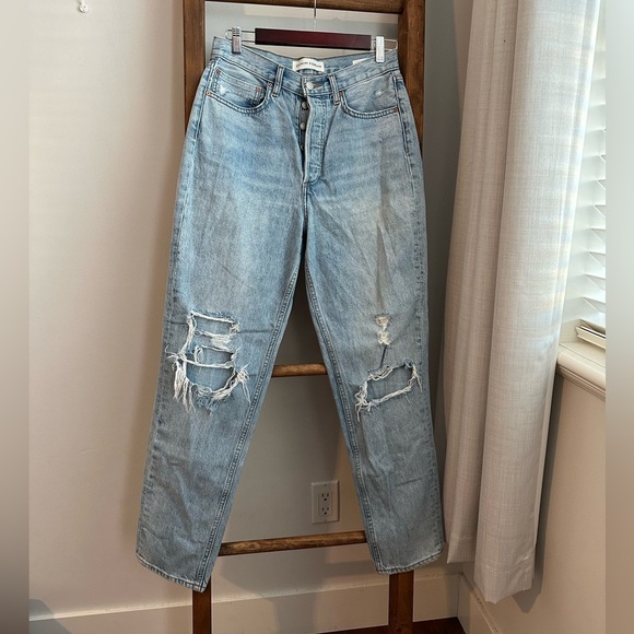 Denim Forum Denim - Denim Forum The Boyfriend High Rise Loose Jean